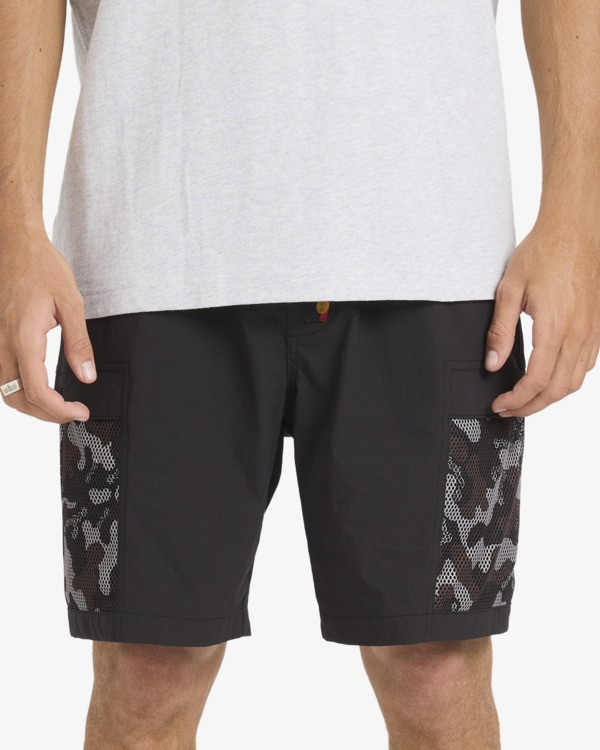 2 Otis Mesh - Elasticated Shorts for Men Black 24A3246180 Billabong