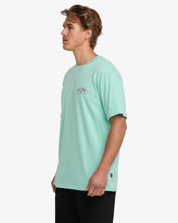 3 Orbit Arch Premium - T-shirt met Korte mouw voor Heren Blue 24A351502 Billabong