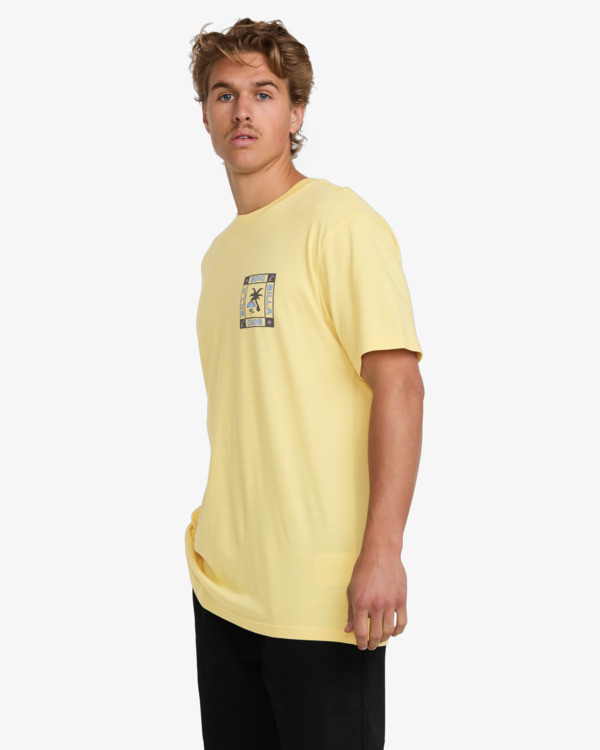 3 Window Premium - T-shirt met Korte mouw voor Heren Yellow 24A351507 Billabong