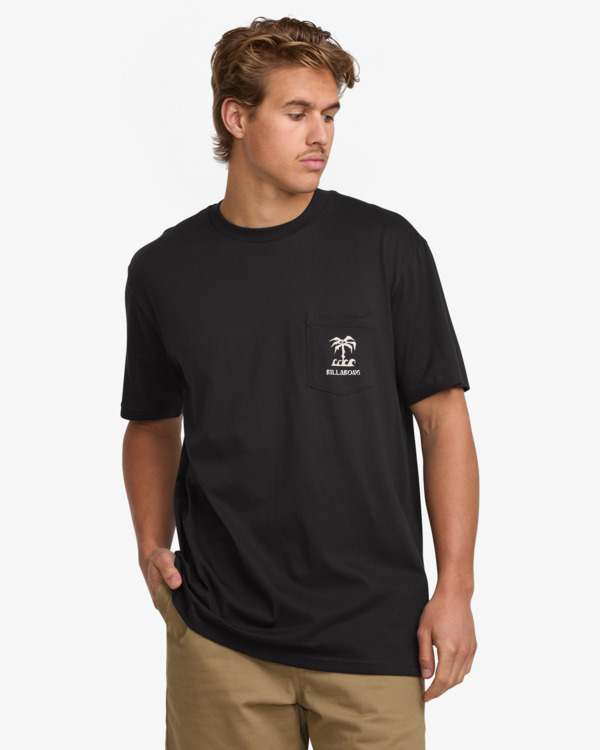 0 Troppo Premium - Short Sleeves T-Shirt for Men Black 24A351512 Billabong