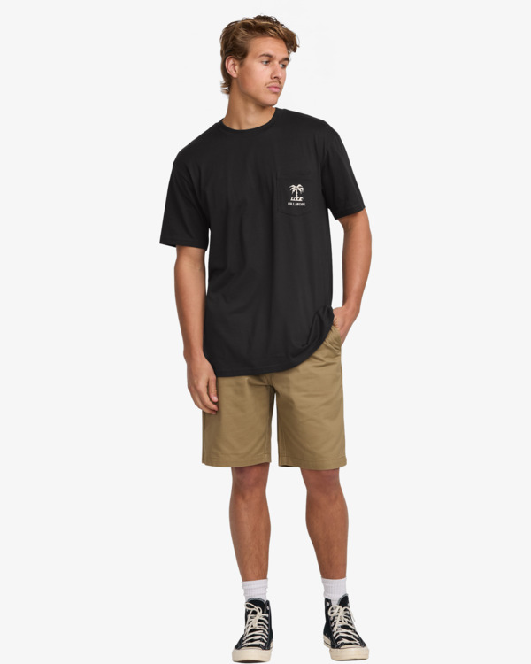 1 Troppo Premium - T-shirt met Korte mouw voor Heren Black 24A351512 Billabong