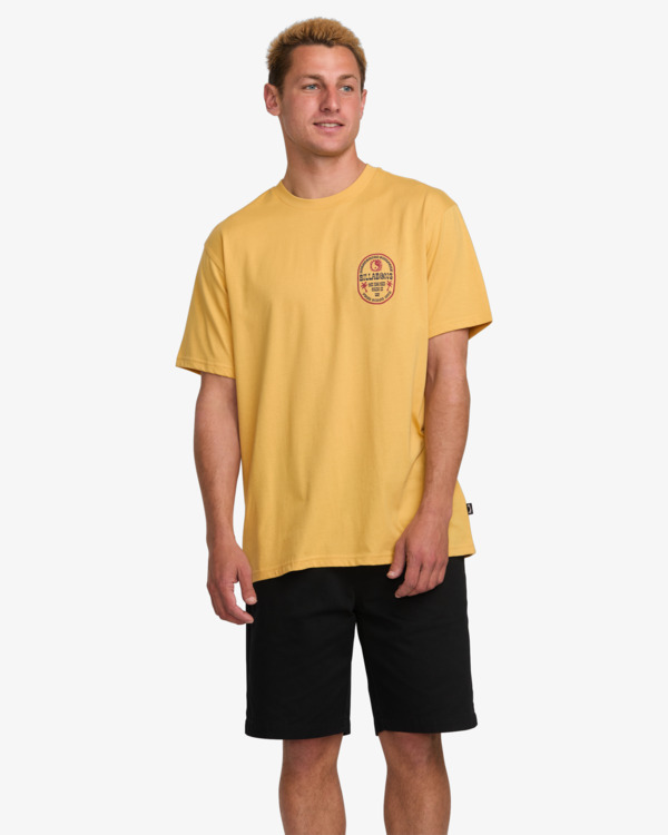 0 Sunny Daze Premium - T-shirt met Korte mouw voor Heren Yellow 24A351513 Billabong