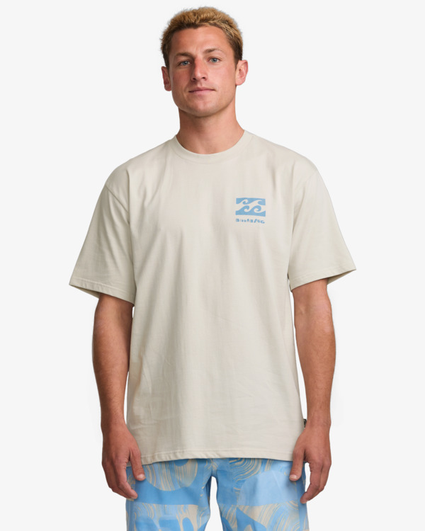 6 Elements - T-shirt à manches courtes pour Homme Blanc 24A351535 Billabong