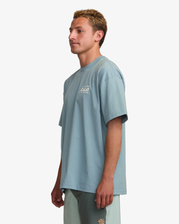 3 I Surf Better In My Dreams - T-shirt à manches courtes pour Homme Bleu 24A351538 Billabong