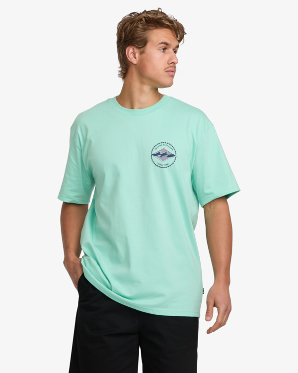 0 Rotor Diamond - T-shirt met Korte mouw voor Heren Blue 24A351540 Billabong