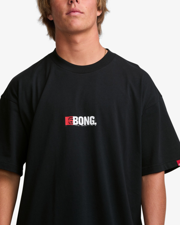 4 Bong - Short Sleeves T-Shirt for Men Black 24A351542 Billabong