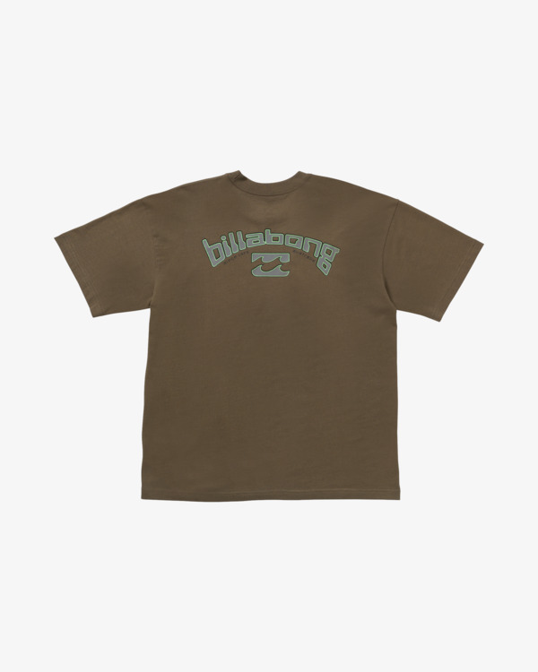 6 Y2K Arch - Short Sleeves T-Shirt for Men Brown 24A351543 Billabong