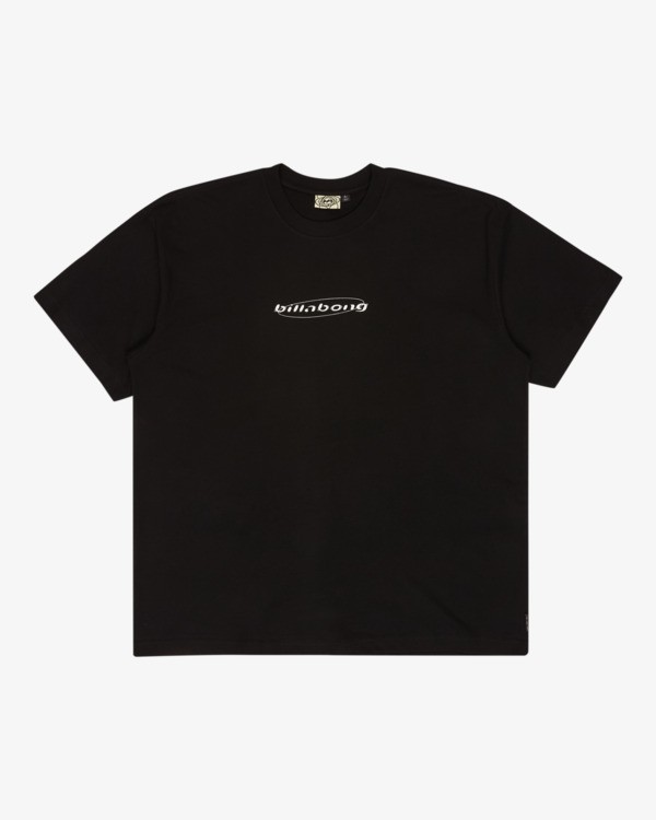 5 Spec 73 Orbit Og - T-Shirt &agrave; manches courtes pour Homme Noir 24A351671 Billabong