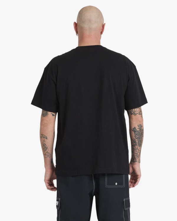 1 Spec 73 Orbit Og - T-Shirt &agrave; manches courtes pour Homme Noir 24A351671 Billabong