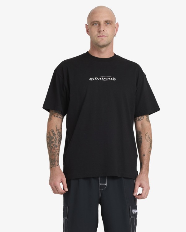 0 Spec 73 Orbit Og - T-Shirt &agrave; manches courtes pour Homme Noir 24A351671 Billabong