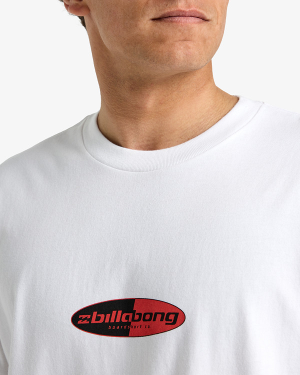 4 Split Pill Og - Short Sleeve T-Shirt for Men White 24A352524 Billabong