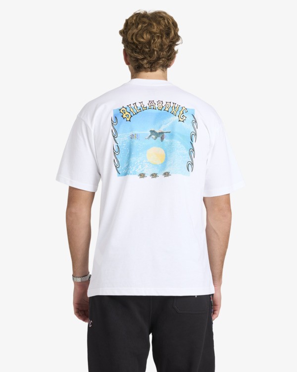 3 Occy R U Down Og - T-shirt manches courtes sérigraphié pour homme Blanc 24A352530 Billabong