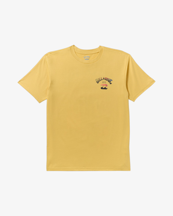 7 Arch Fade Premium - Short Sleeve T-Shirt for Men Grey 24A353500 Billabong