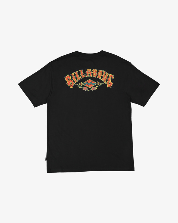 7 Rose Arch Regular - T-Shirt für Männer Schwarz 24A353511 Billabong