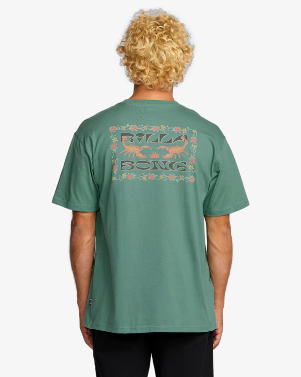 1 Sharp Regular - T-shirt met korte mouwen voor Heren Blue 24A353512 Billabong