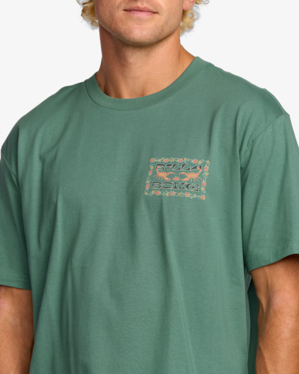 5 Sharp Regular - T-shirt met korte mouwen voor Heren Blue 24A353512 Billabong