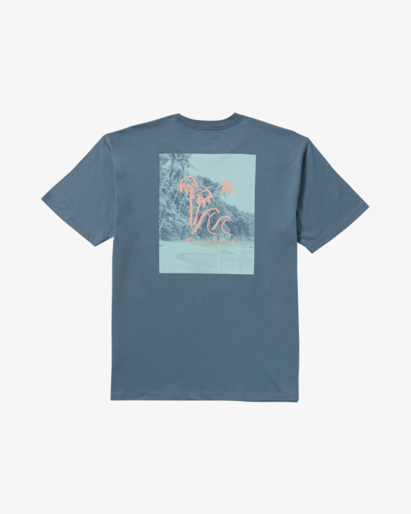 6 So Far Regular - T-shirt met korte mouwen voor Heren Blue 24A353514 Billabong