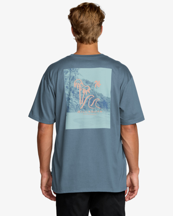 1 So Far Regular - T-shirt met korte mouwen voor Heren Blue 24A353514 Billabong