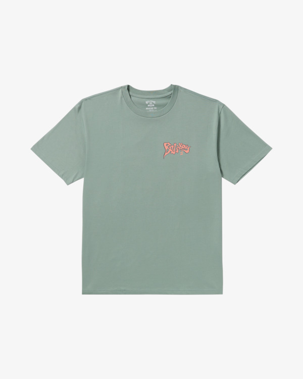 6 Morning Haze Regular - T-shirt met korte mouwen voor Heren Blue 24A353517 Billabong