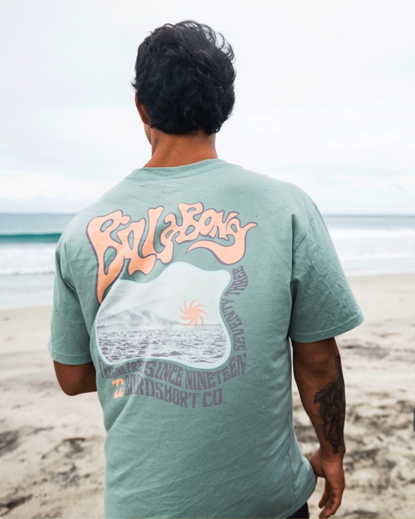 0 Morning Haze Regular - T-Shirt für Männer Blau 24A353517 Billabong