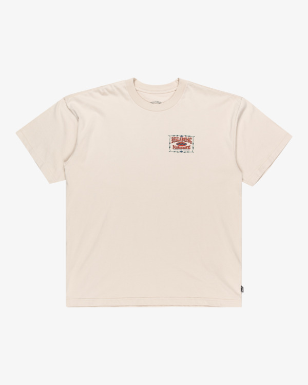 7 Double Spread Og - T-Shirt à manches courtes pour Homme Beige 24A353518 Billabong