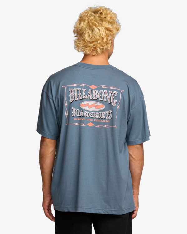2 Double Spread Og - T-Shirt für Männer Blau 24A353518 Billabong