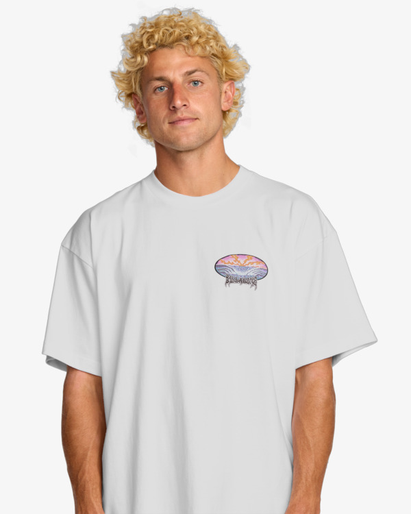 5 Quadriple Og - Maglietta a maniche corte da Uomo White 24A353519 Billabong