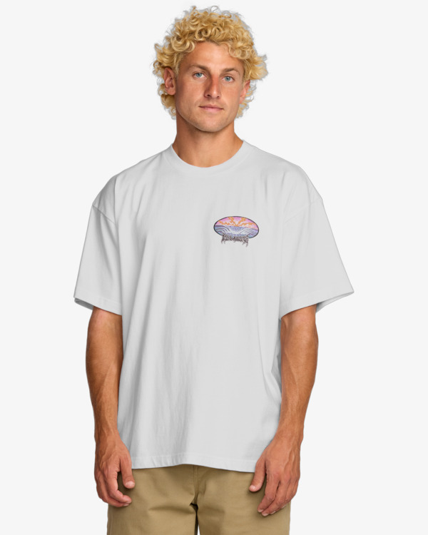 1 Quadriple Og - Maglietta a maniche corte da Uomo White 24A353519 Billabong