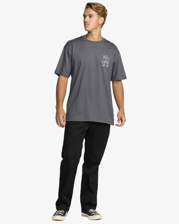 2 Up The Beach Regular - T-Shirt für Männer Grau 24A353523 Billabong