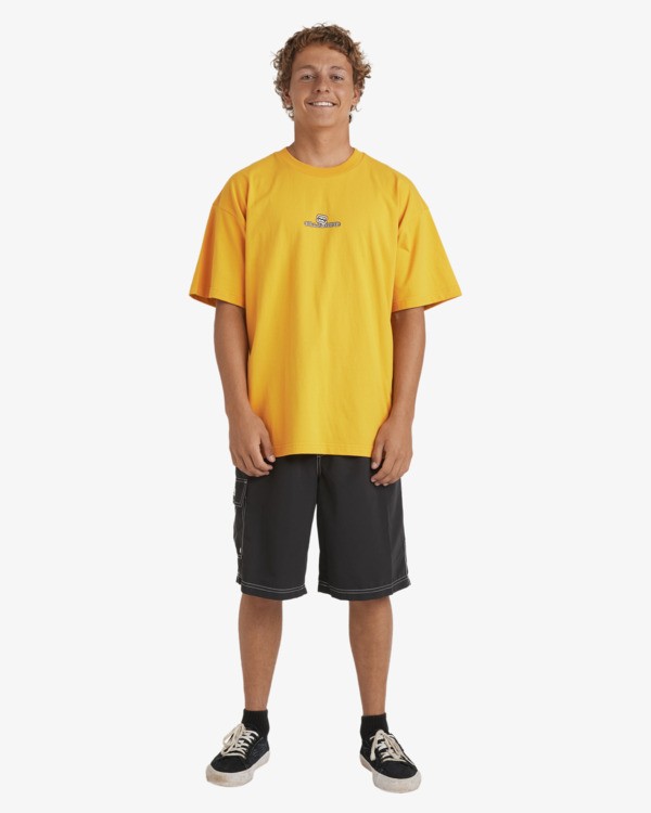 2 Spec Dotcom - Maglietta a maniche corte da Uomo Yellow 24A353573 Billabong