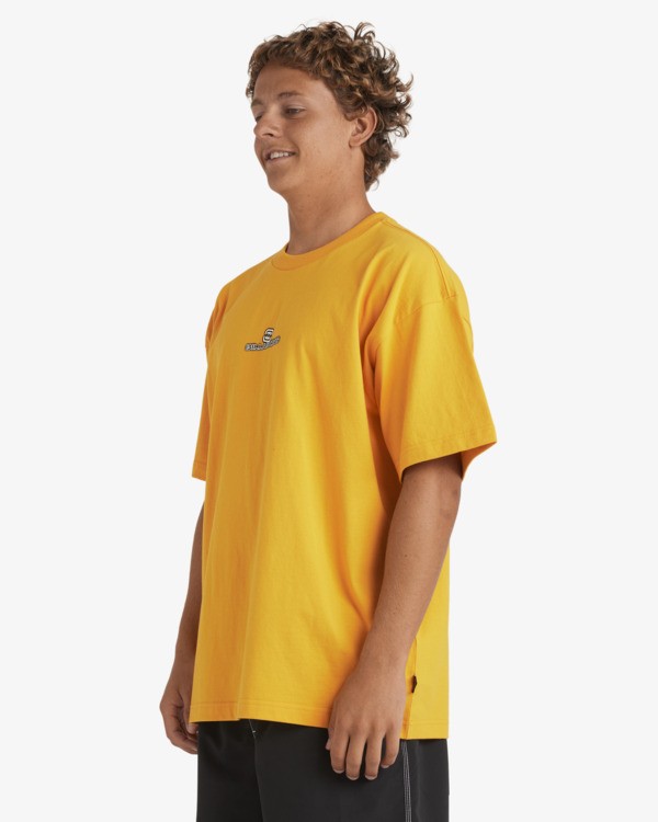 3 Spec Dotcom - Maglietta a maniche corte da Uomo Yellow 24A353573 Billabong