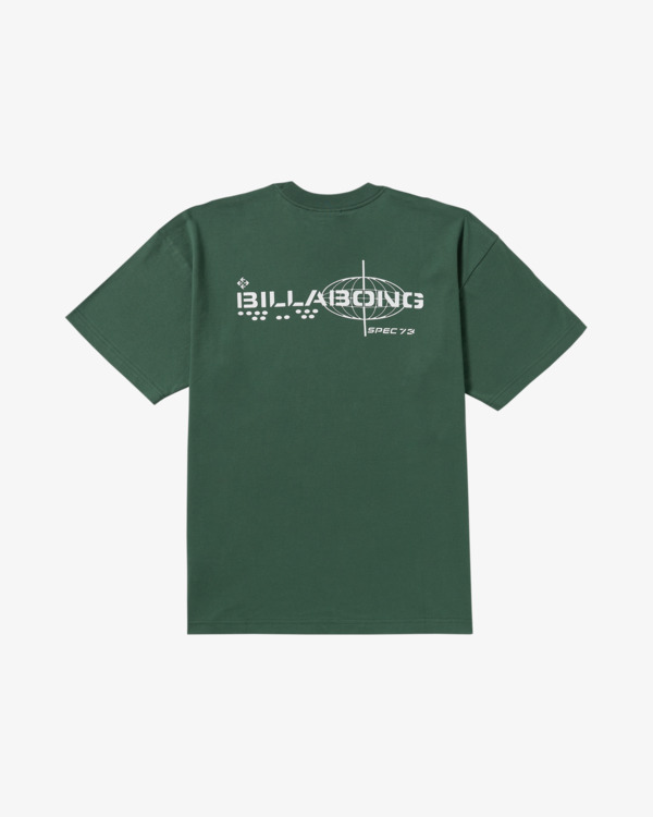 7 Spec 73 - Maglietta a maniche corte da Uomo Green 24A353576 Billabong