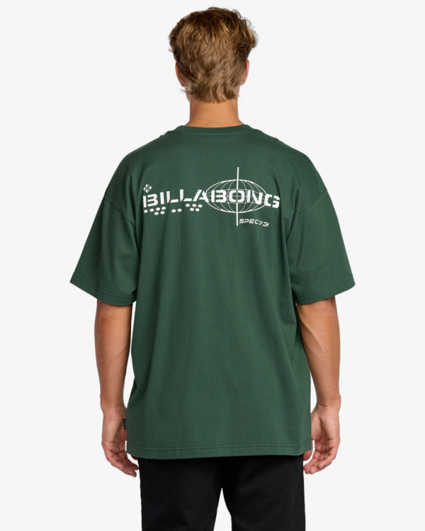 1 Spec 73 - Maglietta a maniche corte da Uomo Green 24A353576 Billabong