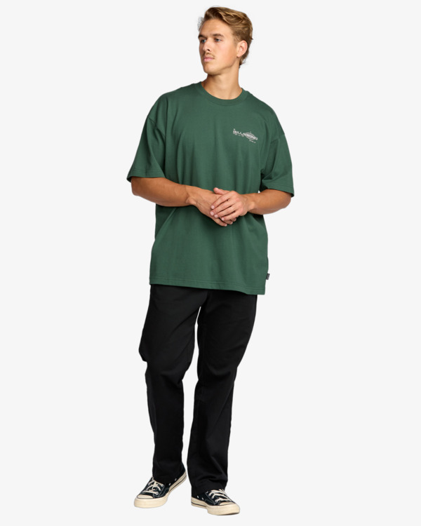 2 Spec 73 - Maglietta a maniche corte da Uomo Green 24A353576 Billabong