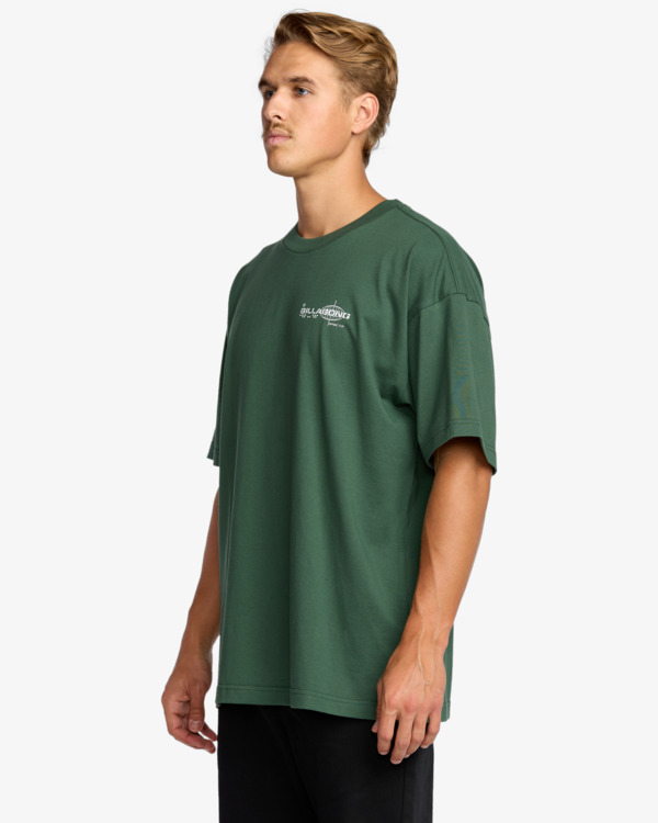 3 Spec 73 - Maglietta a maniche corte da Uomo Green 24A353576 Billabong