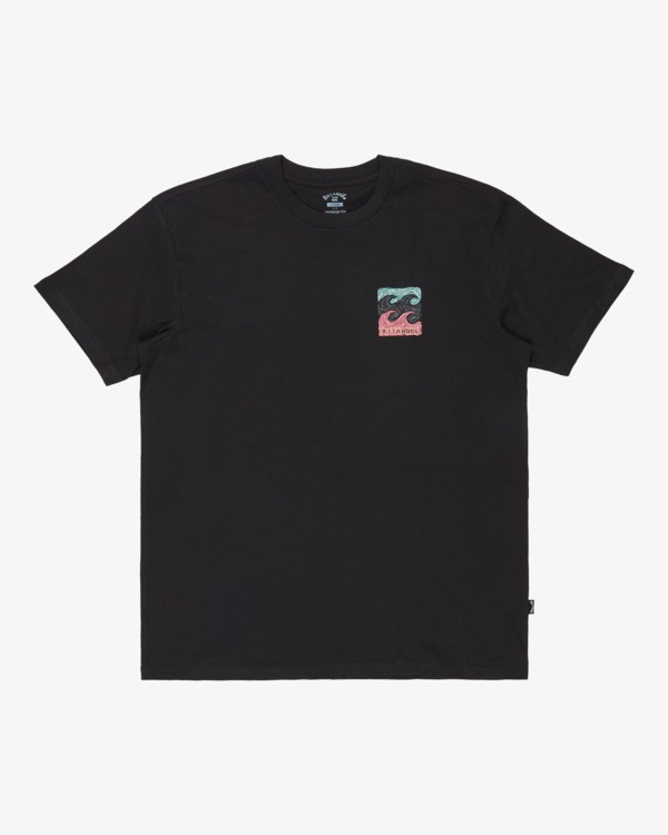 6 Crayon Wave Premium - T-shirt de manga curta para Homem Preto 24A354500 Billabong