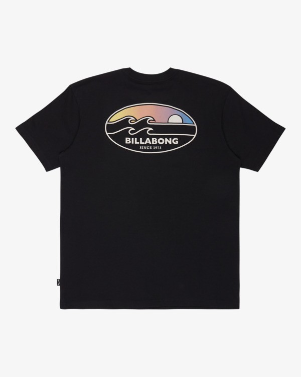 6 Runner Premium - Short Sleeve T-Shirt for Men Black 24A354502 Billabong