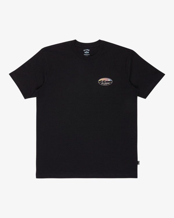 5 Runner Premium - Short Sleeve T-Shirt for Men Black 24A354502 Billabong