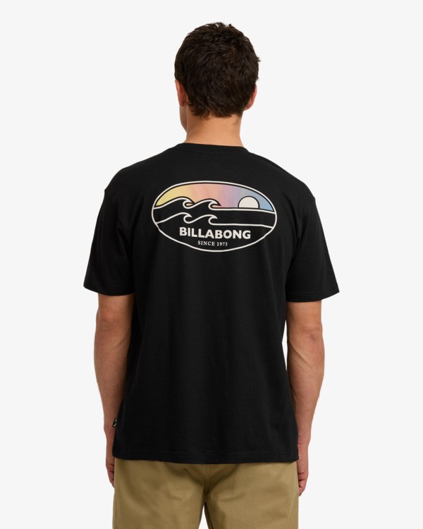 1 Runner Premium - Short Sleeve T-Shirt for Men Black 24A354502 Billabong