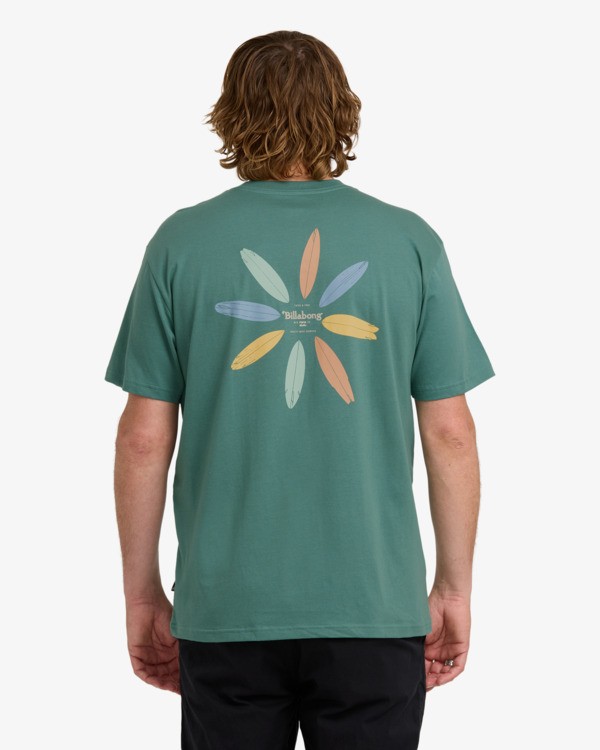 1 Quiver Premium - Camiseta de manga corta para hombre Azul 24A354503 Billabong