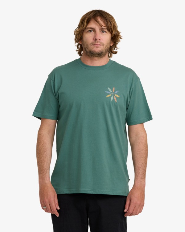 0 Quiver Premium - Camiseta de manga corta para hombre Azul 24A354503 Billabong