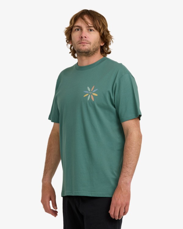 4 Quiver Premium - Camiseta de manga corta para hombre Azul 24A354503 Billabong