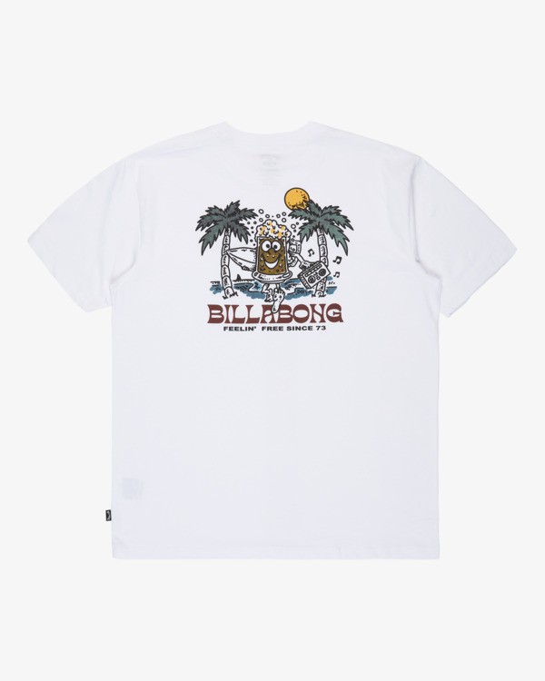 6 Under The Sun Premium - T-shirt de manga curta para Homem Branco 24A354505 Billabong