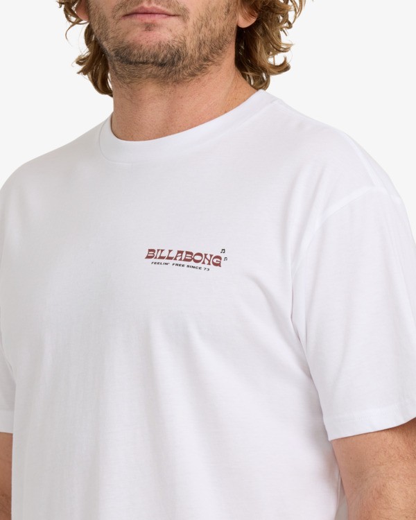 2 Under The Sun Premium - T-shirt de manga curta para Homem Branco 24A354505 Billabong