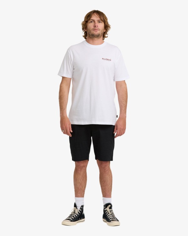 3 Under The Sun Premium - T-shirt de manga curta para Homem Branco 24A354505 Billabong