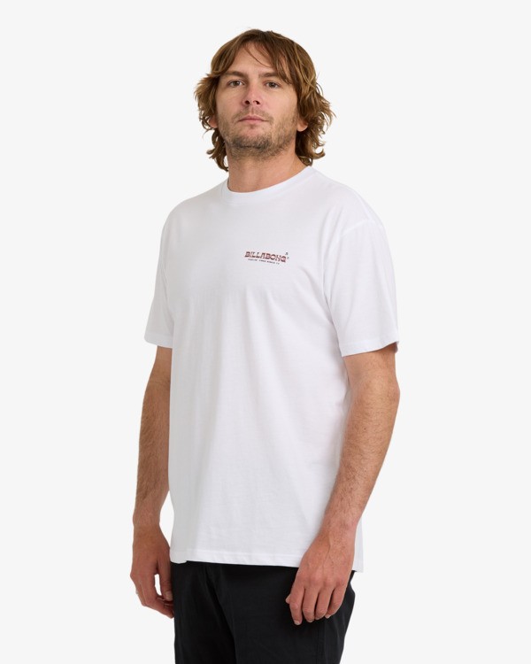 4 Under The Sun Premium - T-shirt de manga curta para Homem Branco 24A354505 Billabong