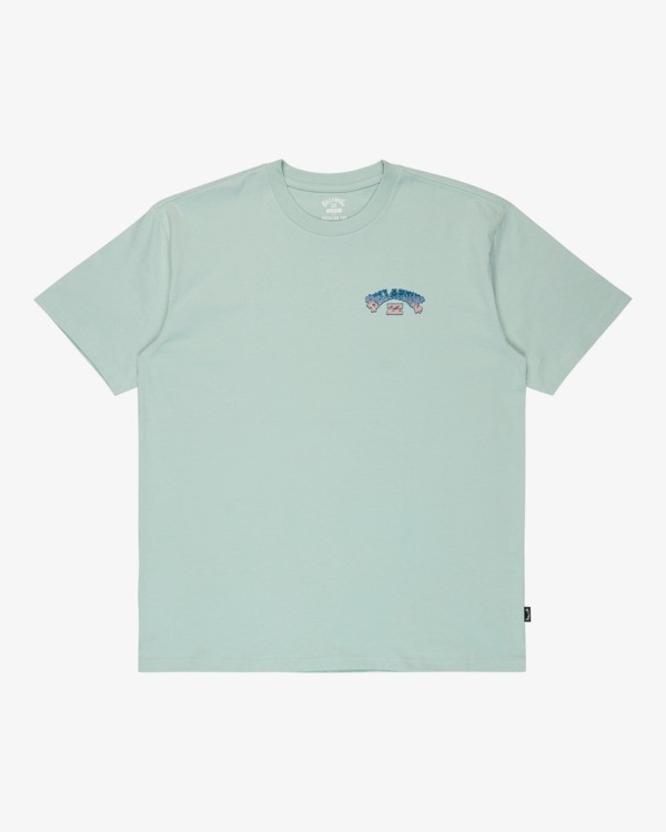 6 Wax Arch Regular - T-shirt de manga curta para Homem Azul 24A354507 Billabong