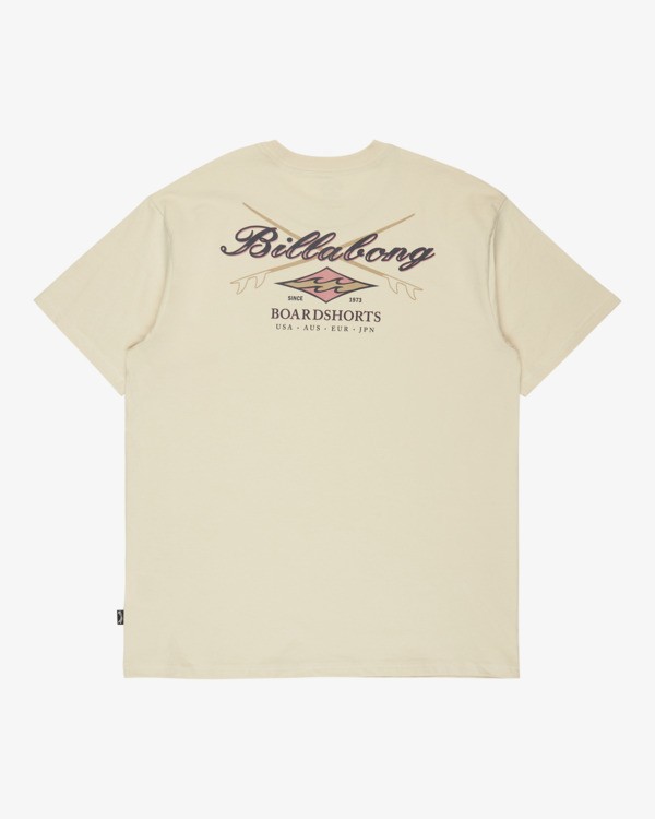 7 Crossboards Regular - T-shirt de manga curta para Homem Beige 24A354509 Billabong