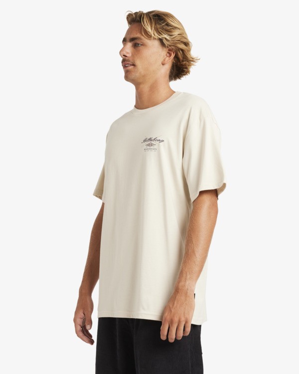 4 Crossboards Regular - T-shirt de manga curta para Homem Beige 24A354509 Billabong