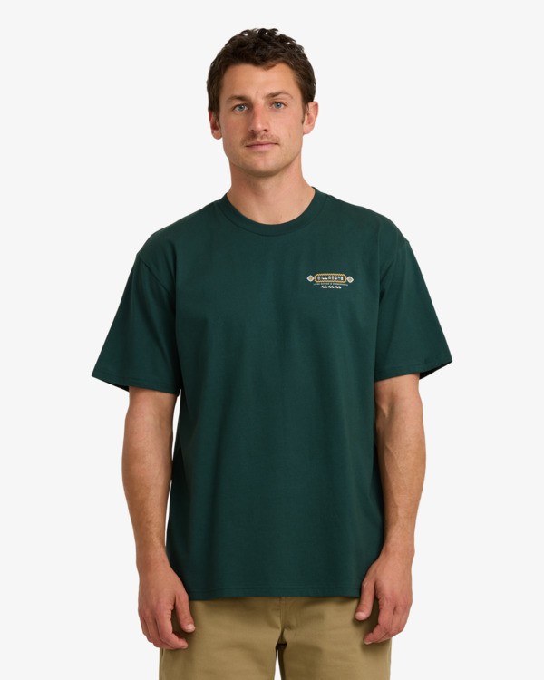 0 Secret Spot Regular - T-shirt de manga curta para Homem Verde 24A354511 Billabong